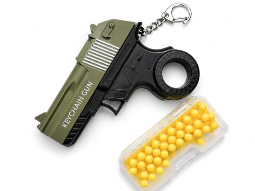 Celestial Toys Mini Toy Pistol Keychain with BB Pellets - Image 3
