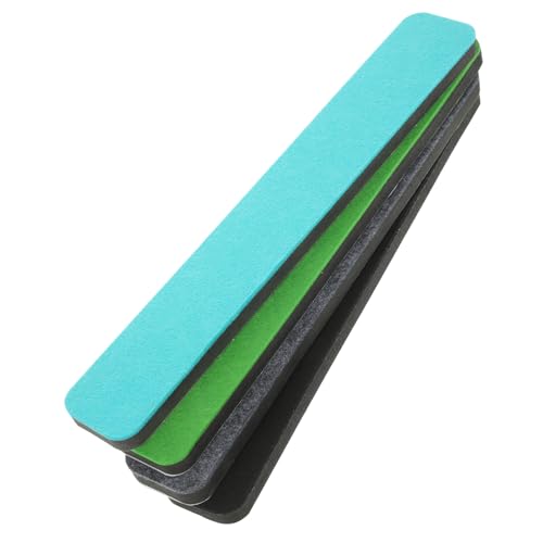 OFFSCH Cork Strip Bulletin Bar 4pcs Small Felt Boards Bulletins for Wall Memo Board Decor