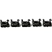 Lancher 60-Pack M6 x 16mm Screws and Cage Nuts for Server Shelf Cabinets Rack Mount 1U 2U 6U 12U Rack Screw cage nut - Black