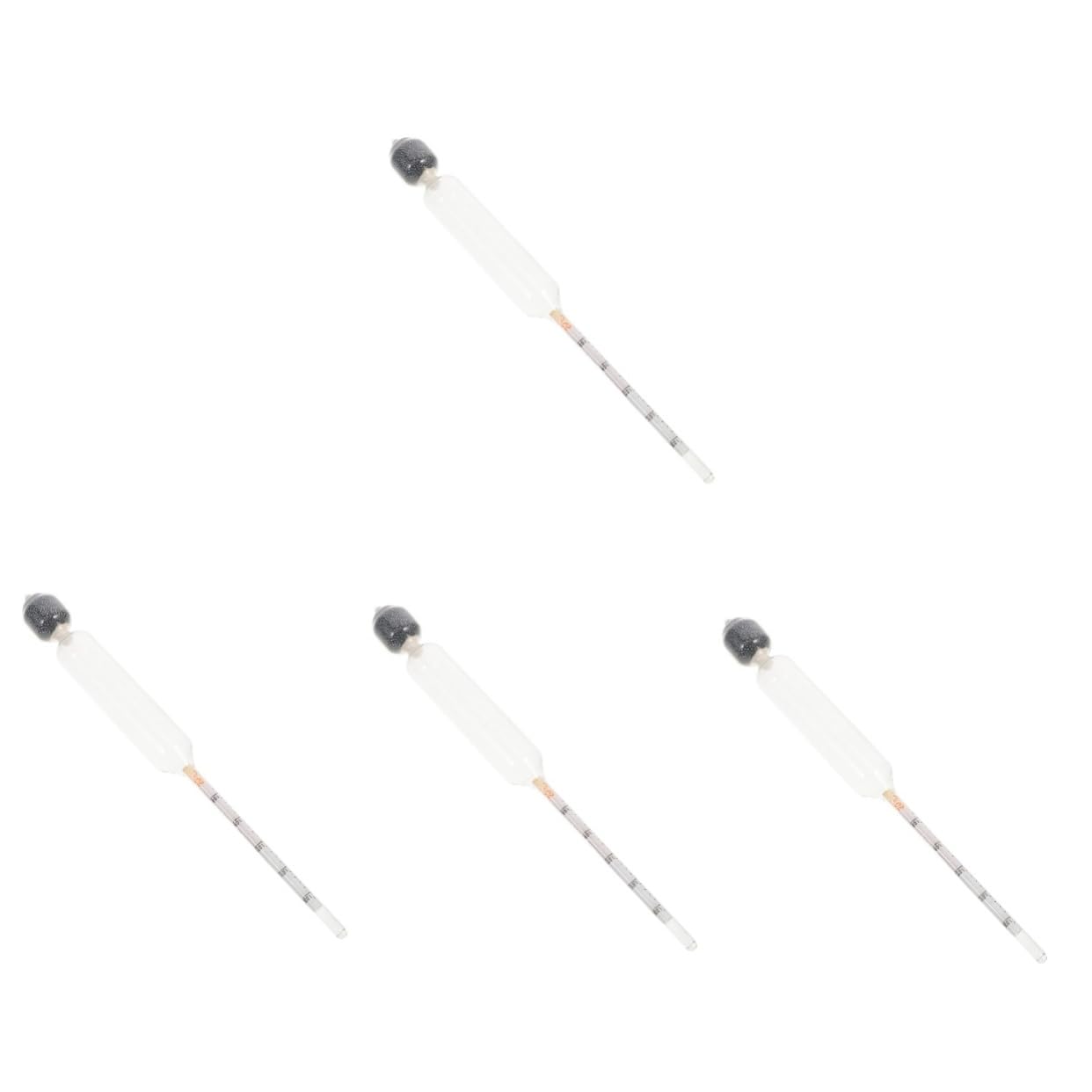 COLLBATH 4pcs Hydrometer Scale Tool Portable Lactometer for Accurate Measurement Design for Home and Outdoor Use Convenient Lactate Testing Hydrometer