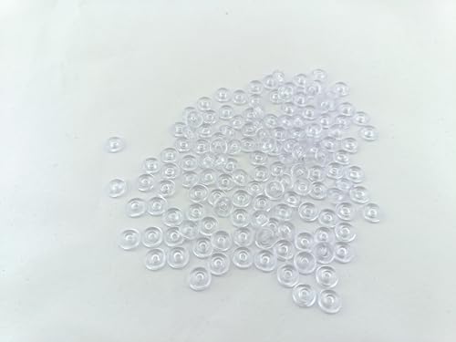 advancedestore Earring Back Button Support(Button Support Plastic)- Earring Buttons for Studs(Pack of 90PCS)
