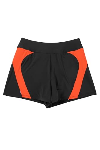 Image of Beautikini Period Swimwear Menstrual Leakproof Swim Shorts Quick Dry 3 inch High Waist Bathing Suit Bottoms for Teen Girls Women