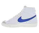 Nike Mens Blazer Mid '77 Vintage BQ6806 117 Mismatched Swoosh Blue - Red - Size 13