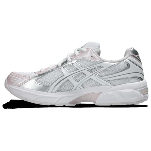 ASICS GEL-1130 - Women's Casual Running Shoes(White/Pink/Silver)2