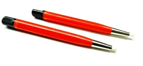Scratch Brush Fiberglass Retractable, Set of 2, Tips for Jewelry, Watch, Coin Cleaning, Electronic Applications, Auto Body Work by JTS