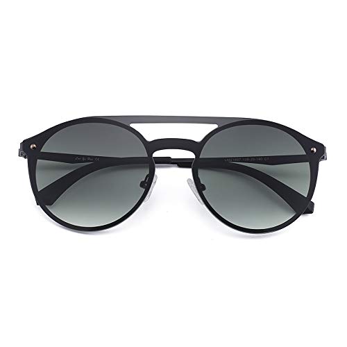 Occhiali da Sole Unisex Occhiali da Sole A Forma di Occhiali da Sole con Montatura in Metallo Ellipse in Metallo Polarizzato per attività All'Aperto