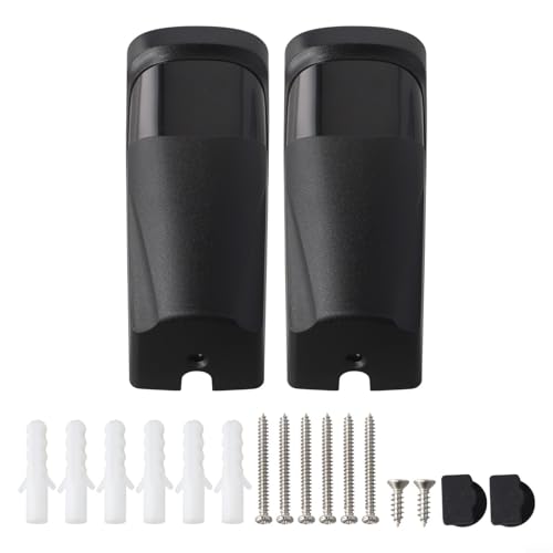 Detector infrarrojo de la fotocélula del haz de seguridad con el alcance de 15m y resistencia al polvo y al agua IP55 para la puerta y las puertas automáticas del garaje, diseño del montaje en pared