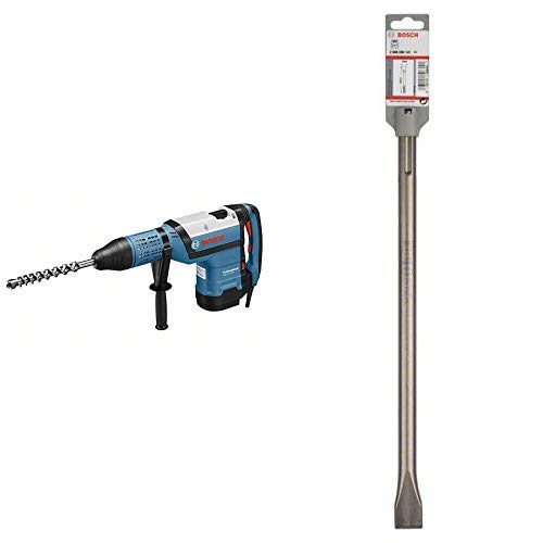 Bosch Professional 0611266000 Professional GBH 12-52 DV Bohrhammer, 1700 W, 52 W, 240 V, Schwarz, Blau + Bosch Pro…