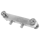 El cuerpo de la herramienta está hecho de aleación de aluminio de alta calidad con alta resistencia, robustez y durabilidad, y no es fácil de dañar. Las ruedas son cojinetes de acero endurecido muy duraderos.