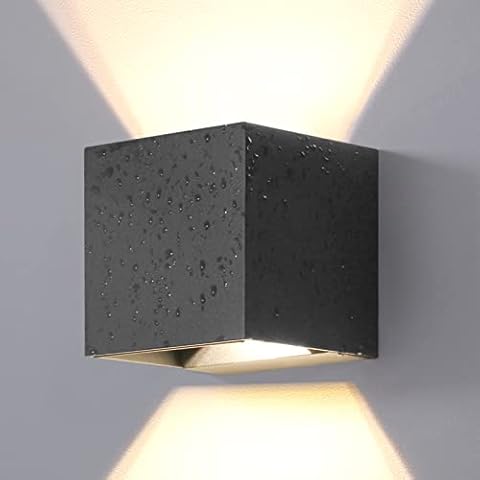 DAWALIGHT 12W Adjustable Outdoor Wall Lights Cover