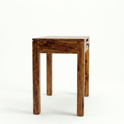 Image of SONA ART & CRAFTS Calara Solid Sheesham Wooden Study Table | Study Table for Students with 1- Drawer Storage | Office Table for Home Writing Office Computer Desk (Natural Finish)