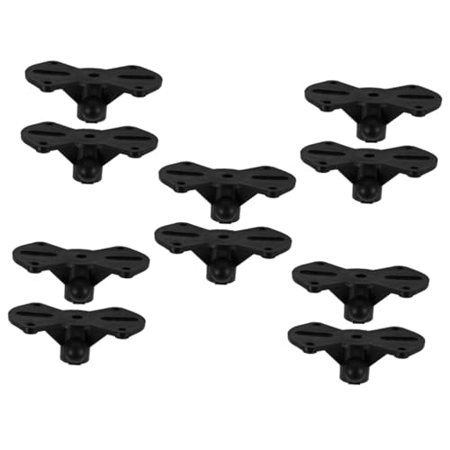 Toddmomy 10pcs Speaker Tray Support Stands for Stage and Desktop Use Stable Speaker Bases Unique Design for Organizing Audio Equipment Your Workspace