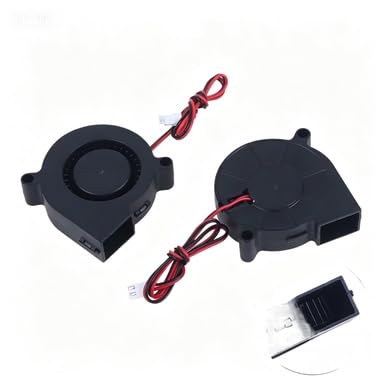 5015 12V/24V Cuscinetto A Manicotto Senza Spazzole, Compatibile For Reprap, Prusa I3 DC Ventola Di Raffreddamento Turbo Fan 5015S Parti Della Stampante 3D Ventola(12V)