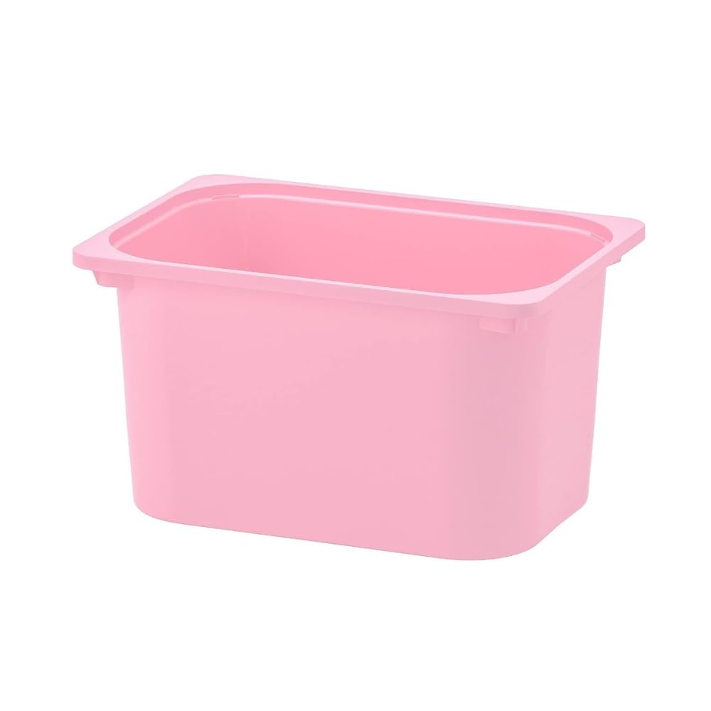 Zr Solutions Pink Trofast Storage Boxes 42X30x23cm – Durable Plastic Organizer Bins For Toys, Clothes, Kids’ Room & Home Storage (Pink)
