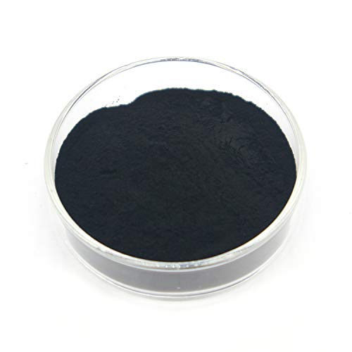 Iron Oxide Pigment - Black Powder Color Pigment for Concrete, Cement, Mortar, Grout, Plaster, Colorant, Pigment (0.22lb, Black)