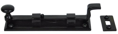 The Anvil Türriegel mit Knauf, gekröpft, Schwarz, schwarz, 33979 Cover