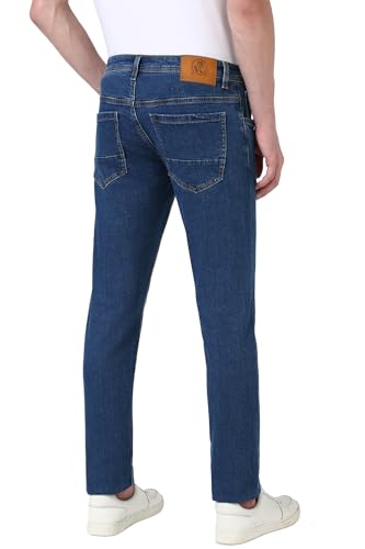 Image of Peter England Men Mid Rise Everyday Skinny Fit Jeans
