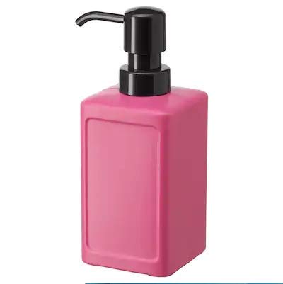Ikea Unbreakable Liquid Hand Sanitizer Soap Dispenser (Colour:Pink)