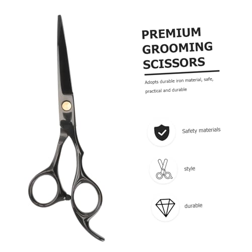 Ciseaux de coiffure professionnels VICASKY noirs en lot de 3 pièces