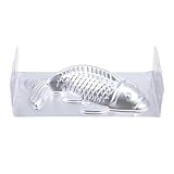 BESTOYARD 10 Inch 3D Aluminum Alloy Fish Mold Cake Pan Silicone Molds Rice Cakes Rice Cake Mold Kitchen Tool Baking Accessory Rice Cake Making Tool Fish-shaped Mold Carp Shaped Mold Aluminum Bakeware