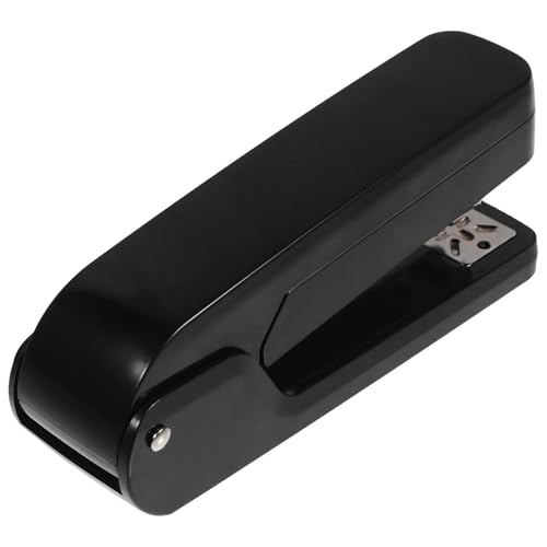 Gadpiparty Portable Rotary Stapler Rotating Desktop Stapler with Staple Mouth Compact Multifunctional Office and Home Stapling Tool Easy to Use and Carry for School and Work