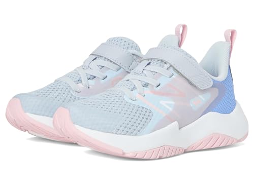 New Balance �L�b�Y ���C�u���� V2 �t�b�N�ƃ��[�v, �u���C�g�X�J�C/�O���i�C�g/���[�Y�V���K�[, 7 X-Wide Toddler