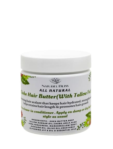 Croton Zambesicus Hair Butter with Tallow (8 oz)