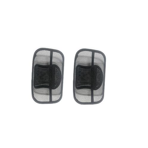 Air Flow Cuscino lombare per sedile auto o schienale sedia - 2 pezzi
