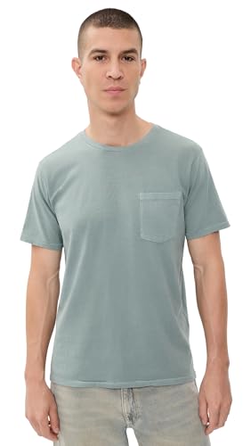 rag & bone Men's Garment Dye Classic Pocket Tee
