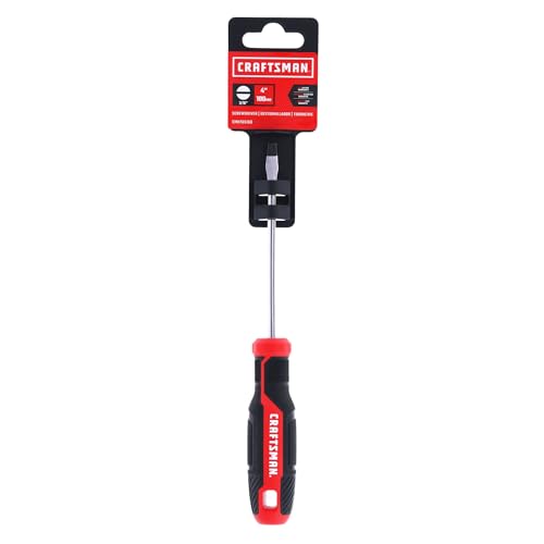 Image of CRAFTSMAN Screwdriver SL3 /16 in. x 4 in. Magnetic Tip (CMHT65160)