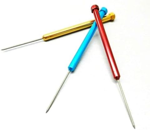 Juego de 3 púas de soldadura de titanio, 6-1/2 pulgadas, punta de titanio, antiadherente, oro y plata, herramientas de joyería por JTS