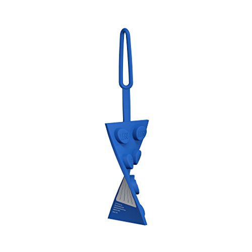 IQ LEGO Brick Luggage Bag Tag (Blue) (52001), 7.48 inches x 2.76 inches - Image 2