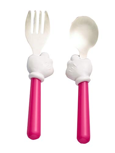 The First Years Disney Minnie Mouse Helping Hands Fork & Spoon