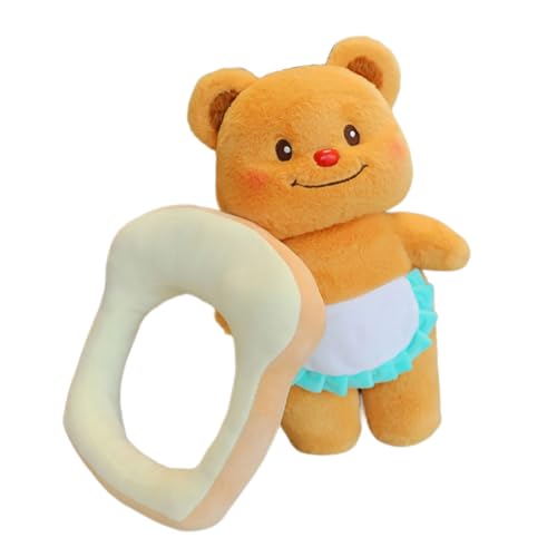 Qsvbeeqj Suave abrazo oso almohada felpa cómodo juguete de peluche ampliamente utilizado para sofá cama almohada cintura