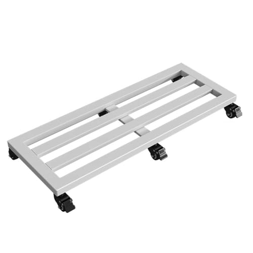 Chariot de jardin élégant en métal à base amovible pour déplacer vos pots