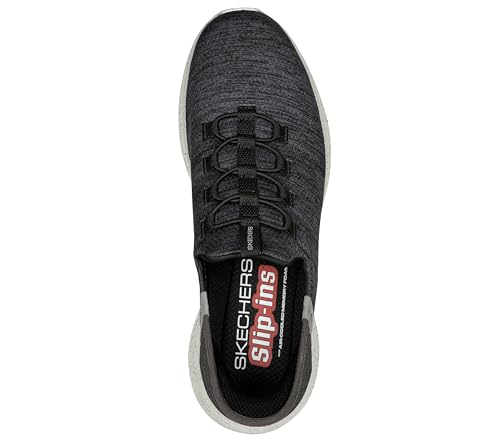Skechers Men's Ultra Flex 3.0 Right Away Hands Free Slip-in Sneaker Loafer, Black, 114