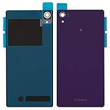 sony xperia z2 d6503 firmware update  Carcasa trasera cubierta de batería de repuesto compatible con Sony D6502 Xperia Z2, D6503 Xperia Z2, color morado
