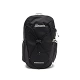 Berghaus 24/7 Solo Rucksack, 30L Capacity, Polyester, Flow Technology Ventilated Back System, Laptop Sleeve, Walking Pole Holders, 52 x 27 x 26cm (Black)
