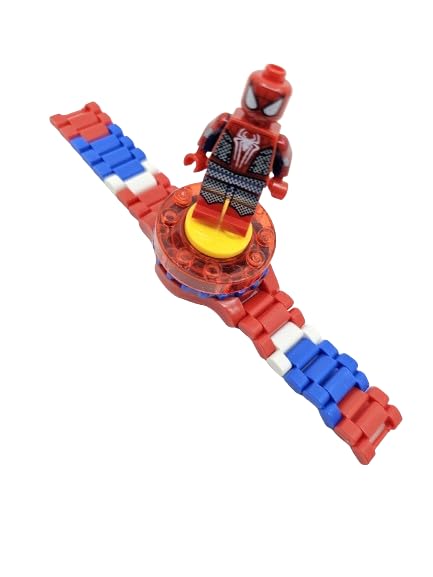 MPS MY PARTY SUPPLIERS Spider Man Watch Set with Spinning Super Hero | Digital Wrist Toy Gift for Kids (Spider Edition), Red, Gift for Boys (B0D3X4BRMT) Amazon Price History, Amazon Price Tracker
