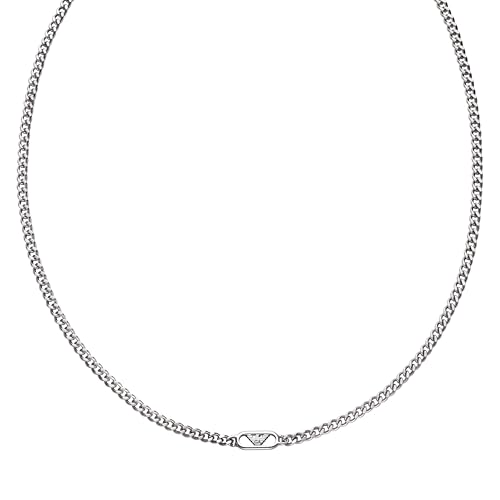 Emporio Armani Men's Stainless Steel Chain Necklace (Model: EGS3246040)