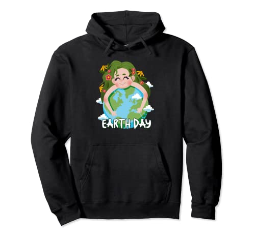 Green Mother Earth Day Save Planet 53ème anniversaire Sweat à Capuche