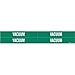 Brady 7292-4, 92061 Self-Sticking Vinyl Pipe Marker, (Pack of 50 Cards)