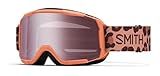 Smith Optics Daredevil Youth Snow Winter Goggle - Coral Cheetah Print, Ignitor Mirror