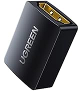 UGREEN Adaptateur Coupleur HDMI 4K Rallonge HDMI Femelle vers Femelle Connecteur Plaqué Or 3D ARC...