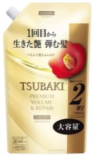 Tsubaki Premium Volume Repair Shampoo, Refill 600 ml, 600 ml (Pack of 1)