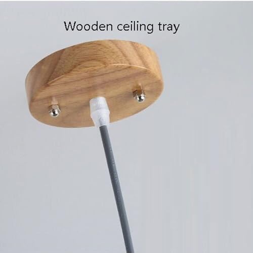 Lámpara colgante moderna de macarrón y luces de techo semiempotradas 3