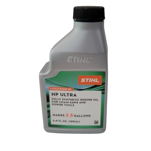 STIHL 0781 313 8010 6.4 Ounce High Performance Ultra 2 Cycle Engine Oil, 6 Pack