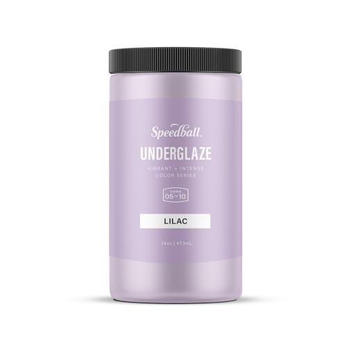 Speedball Underglaze, Lilac, 16 oz, Made in USA, Lead-Free Color