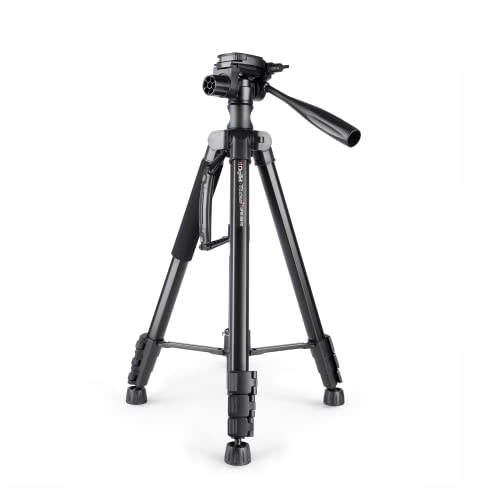 Image of DIGITEK Platinum (DPTR 890 VD) (178 cm) Aluminum Light Weight Tripod with Fluid Video Head & (DBSK-009FT) Studio Background Stand Kit for Backdrop Photography and Videography