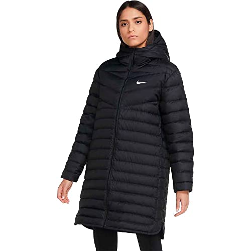 Nike W NSW Wr Lt Wt Dwn Parka Mäntel Damen Schwarz - M - Daunenjacken...